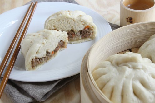 Steamed Buns with Meat Filling